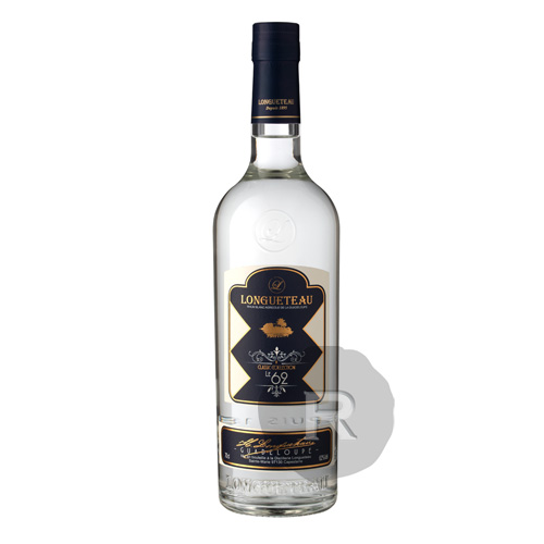 Longueteau rhum agricole blanc 62%, guadeloupe, 70cl 